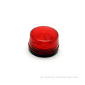 Red Or Clear Led Warning Strobe Light 24v Dc , Round Strobe Light